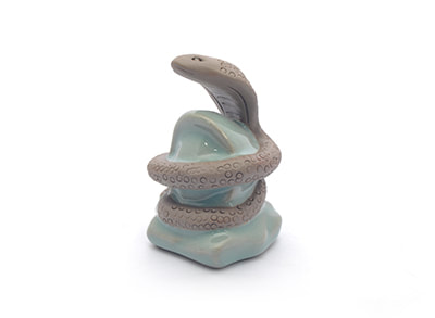 靜心陶冶十二生肖陶瓷 - 蛇 (JAI-105)