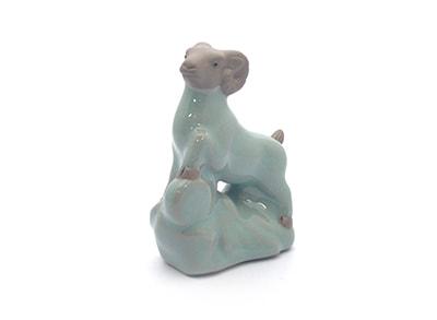 靜心陶冶十二生肖陶瓷 - 羊 (JAI-107)