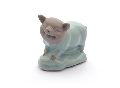 靜心陶冶十二生肖陶瓷 - 豬 (JAI-111)